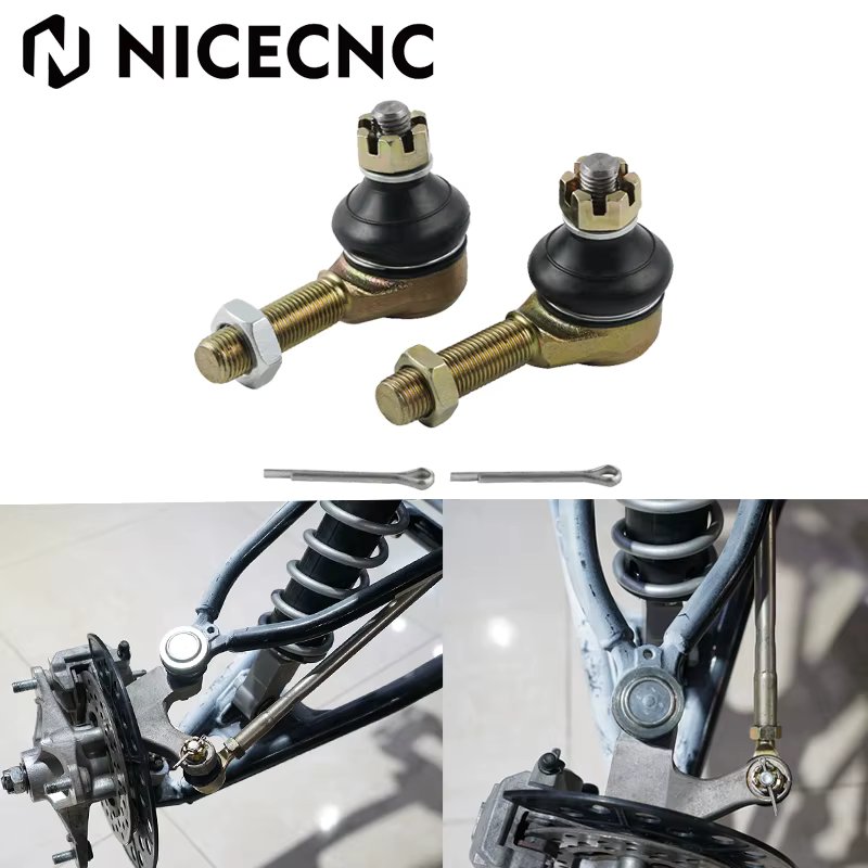 2/4PCS ATV Ball joint Tie Rod end Kit For Yamaha Raptor 700 700R YFM700 YFM700R YFZ450 YFZ450R YFZ450X YFZ 450R 450X 450 R X