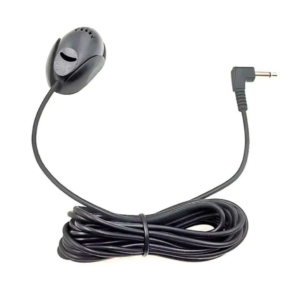 BysevenMic 3.5mm External Microphone for Car Vehicle Head Unit Bluetooth Enabled Audio Stereo Radio Receiver GPS DVD