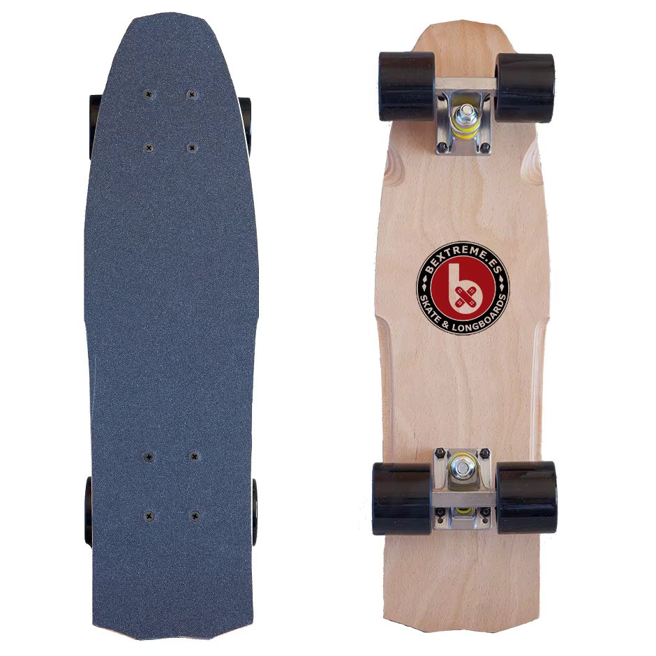 Penny Wooder BeXtreme. Wooden Skateboard. Longboard for children and adults. Cruiser to scroll. Skate measure 27 "x 6,7"