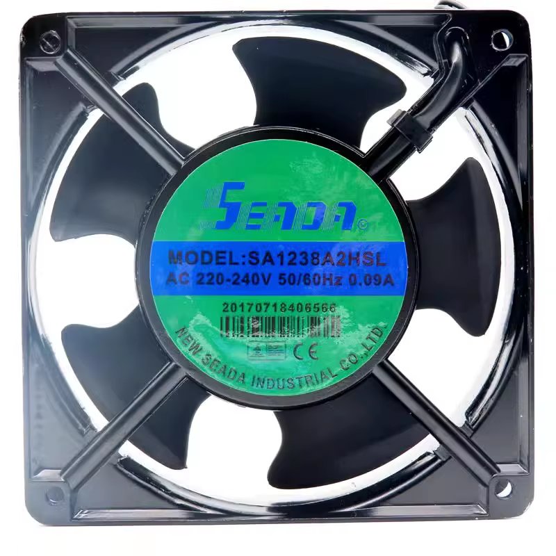 Original brand new SEADA SA1238A2HSL 12CM 12038 120*120*38MM AC220-240V aluminum frame fan