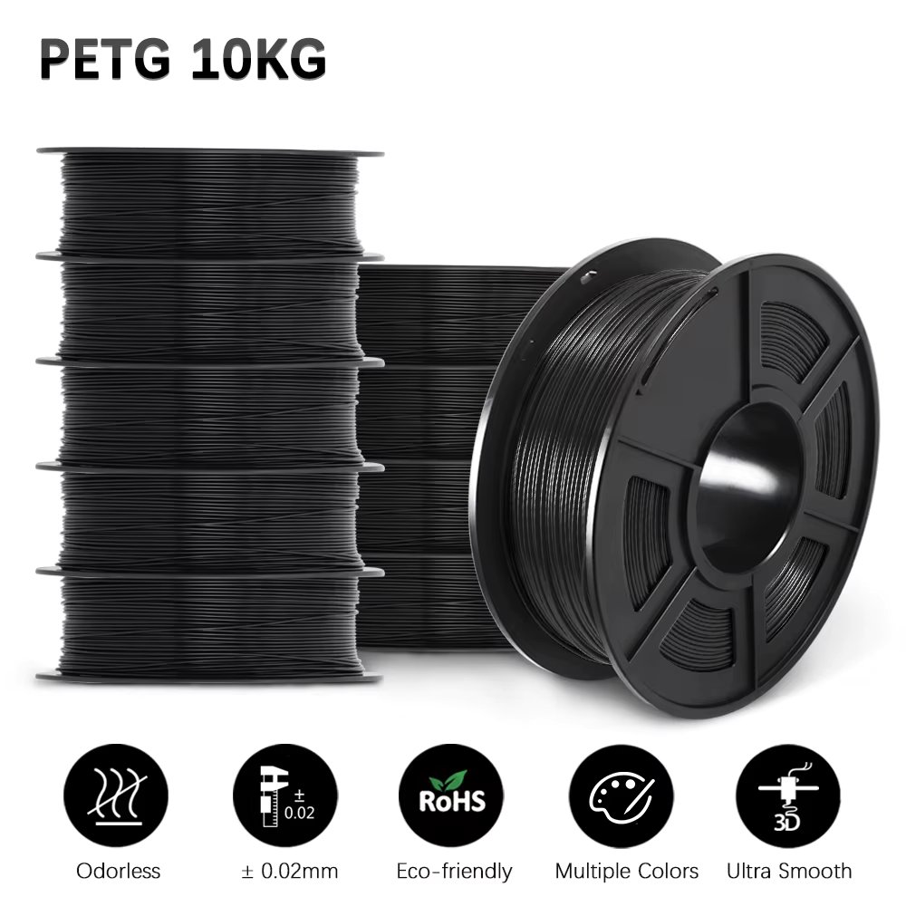 PETG-Black 10 Rolls