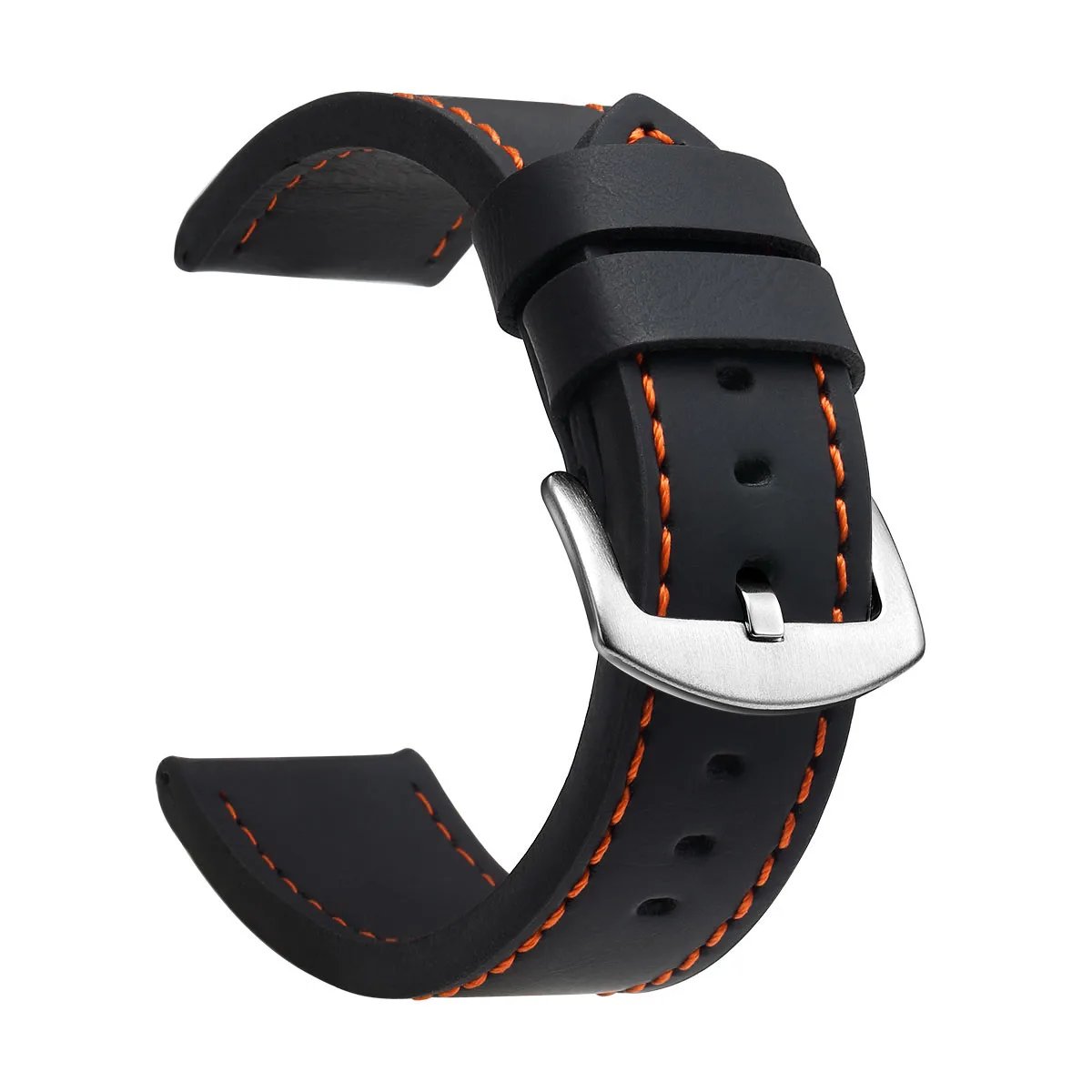 Black Orange Silver