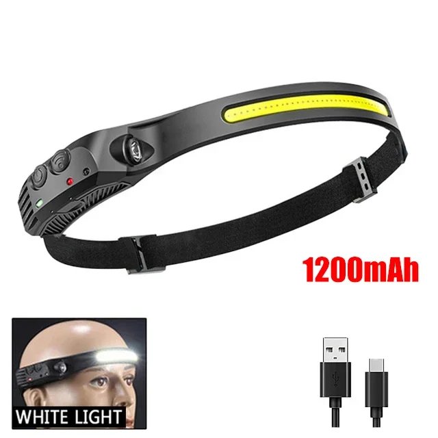 1-White 1200mAh