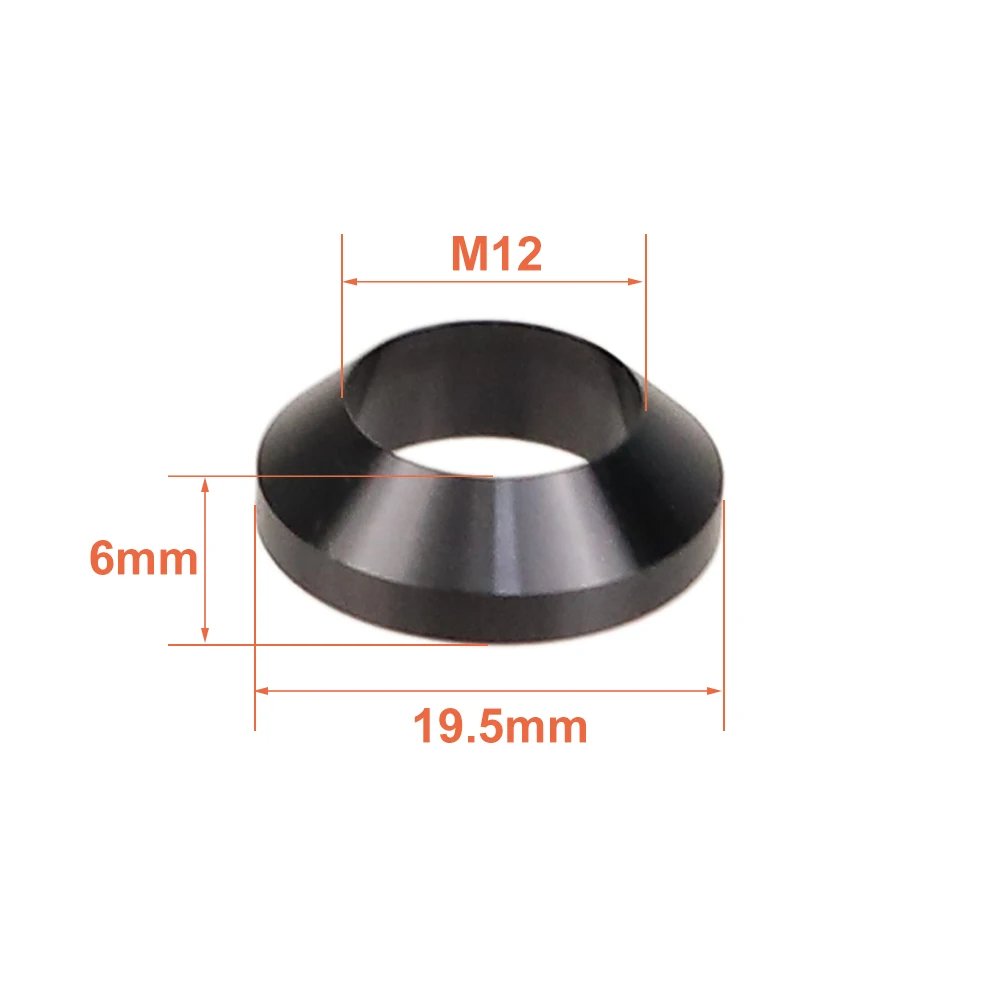 1Pcs M12x6mm Cone