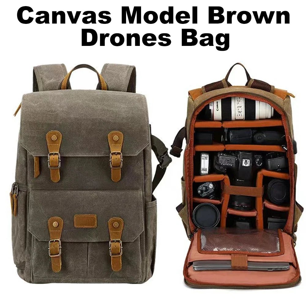Canvas Brown Drones