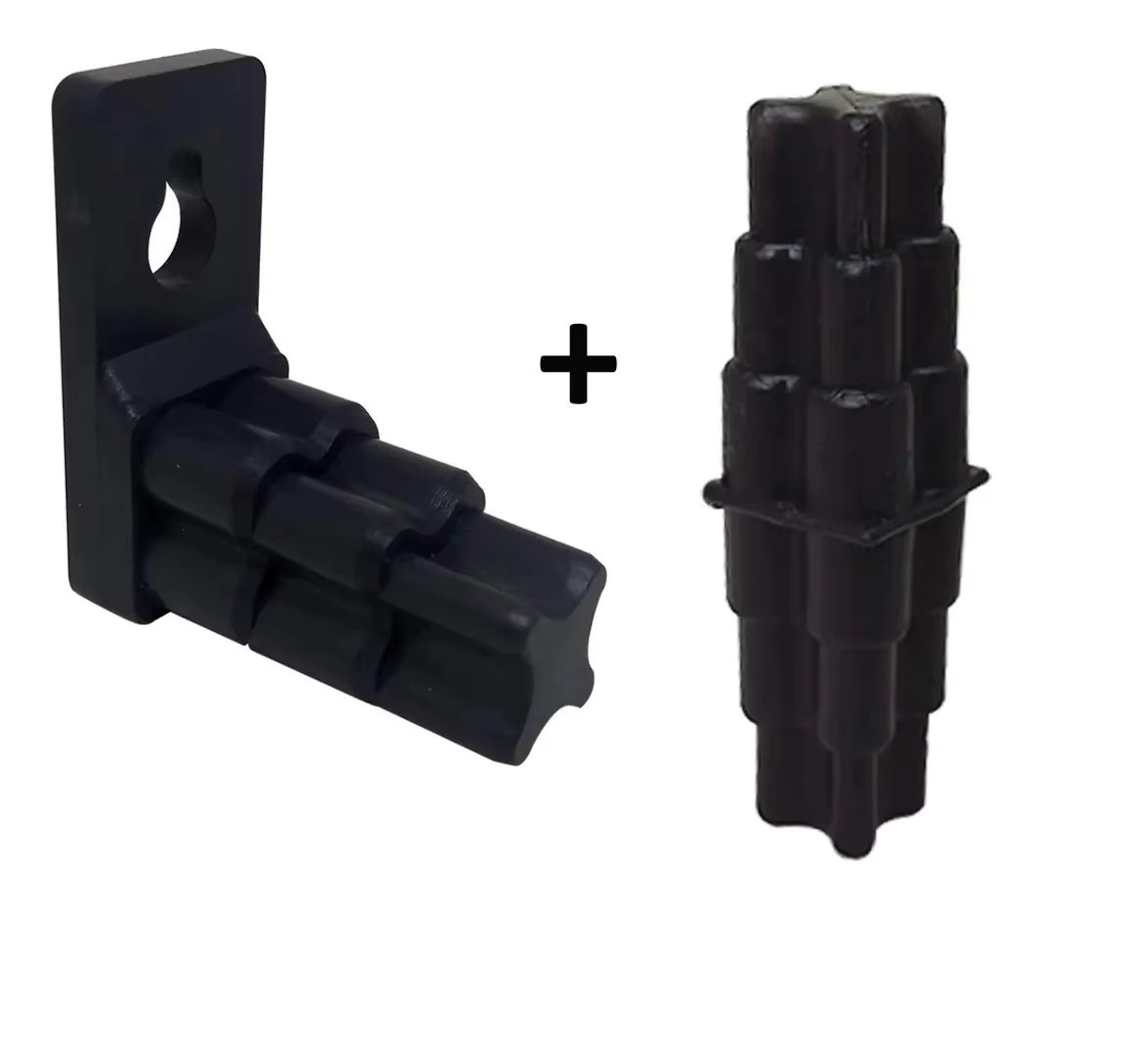 Fixed Kit Pvc Lining 100 Support Fixing + 20 Metalon Union *