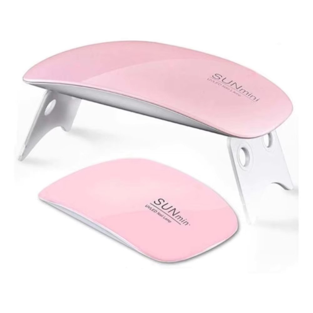 Mini Cabin Nail Dryer Enamel Gel Led Sun Uv Portable Folding Oven Greenhouse 6W Bivolt Usb