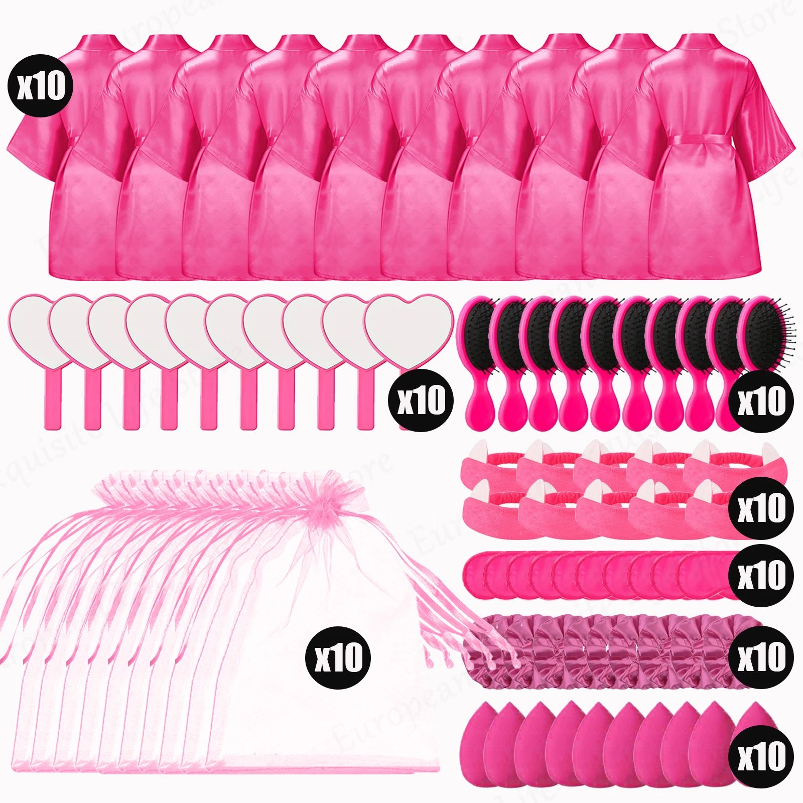 Rose Red 10 Sets