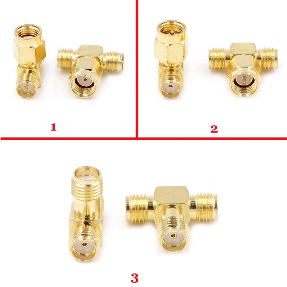 3PCS SMA-T