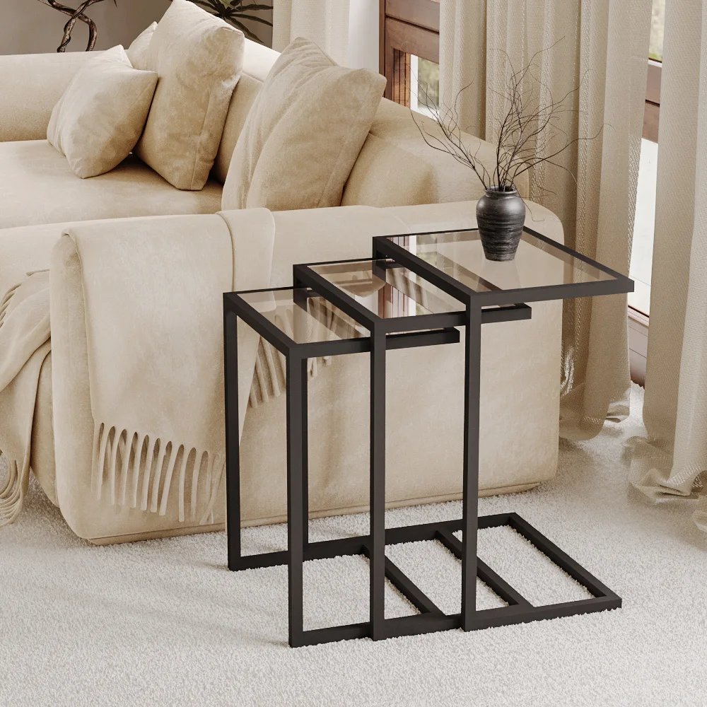 3pcs glass