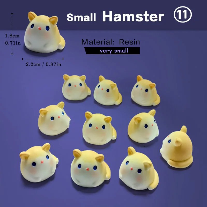 10pcs Fat Hamster