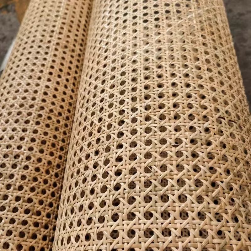 40-55CM Wide Natural Rattan Cane Webbing Sheets Real Indonesia Rattan Roll Wall Decor Furniture Chair Table DIY Repair Material
