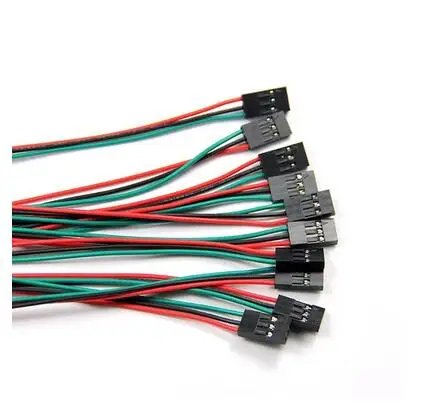  15PCS/LOT 3D Printers 70cm 3 pin female to female cable jumper Dupont Line