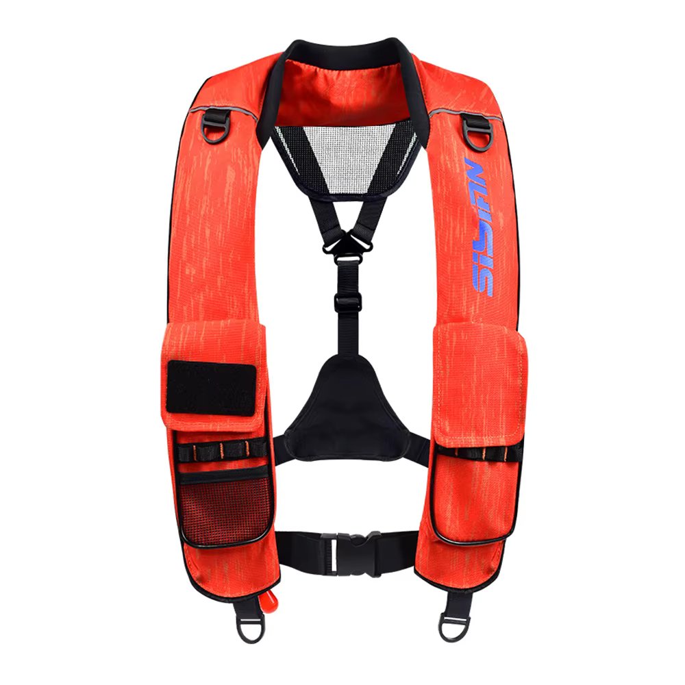 Automatic Inflatable Life Jacket Professional Swiming Fishing Life Vest Water Sports Children Adult Life Vest for Fishing