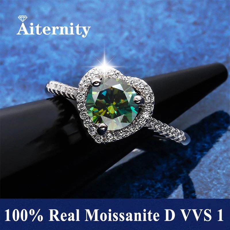 LV-Green Moissanite