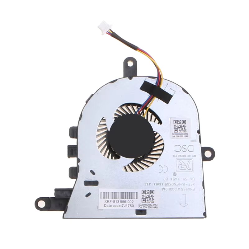 1 Piece CPU Cooling Fan for Dell Latitude 3590 L3590 E3590 Notebook Radiator for DC 5V 0.5A 4 pin 4wire Laptop Cooler