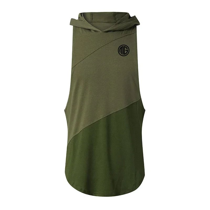 green hooded