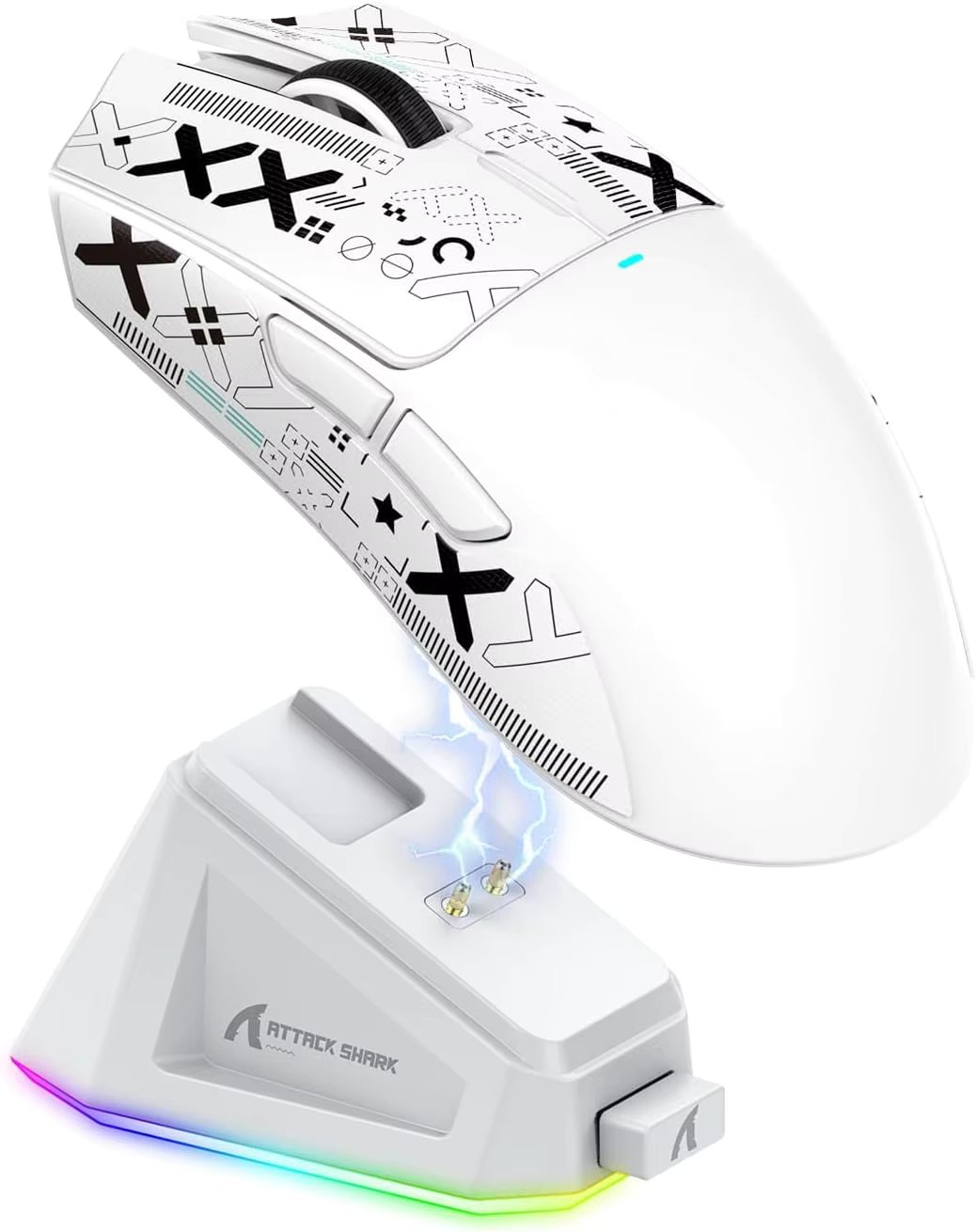 White with Tape