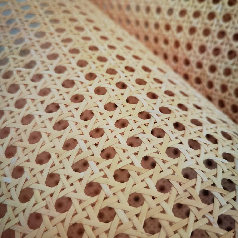 40/45/50CM X 2-3 Meters Cane Webbing Roll Natural Real Indonesia Rattan For Chair Table Ceiling Wall Decor Furniture Material