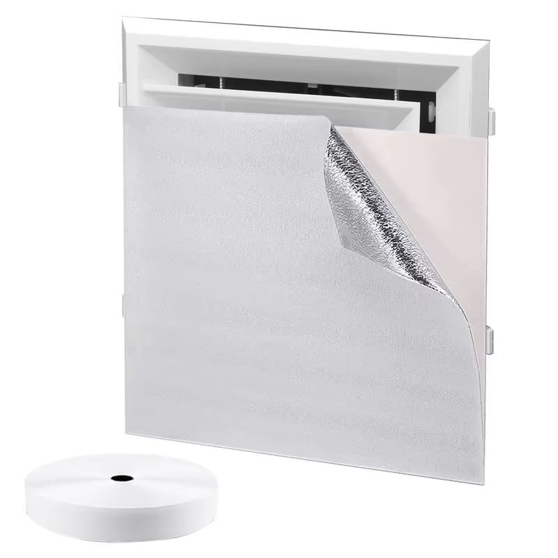 Attic Vent Cover Attic Insulation Cover Energy Radiant Barrier Reflective Insulation Attic Foil Roof Attic House Wrap