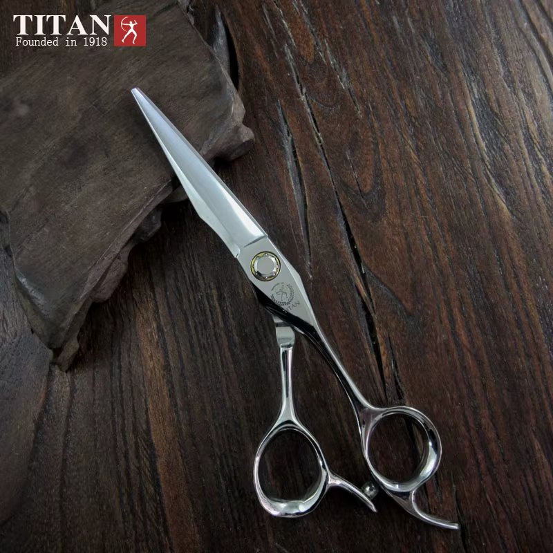 TITAN Professional hair scissors set   hairdressing salon cutting tools barber shears 6.0inch