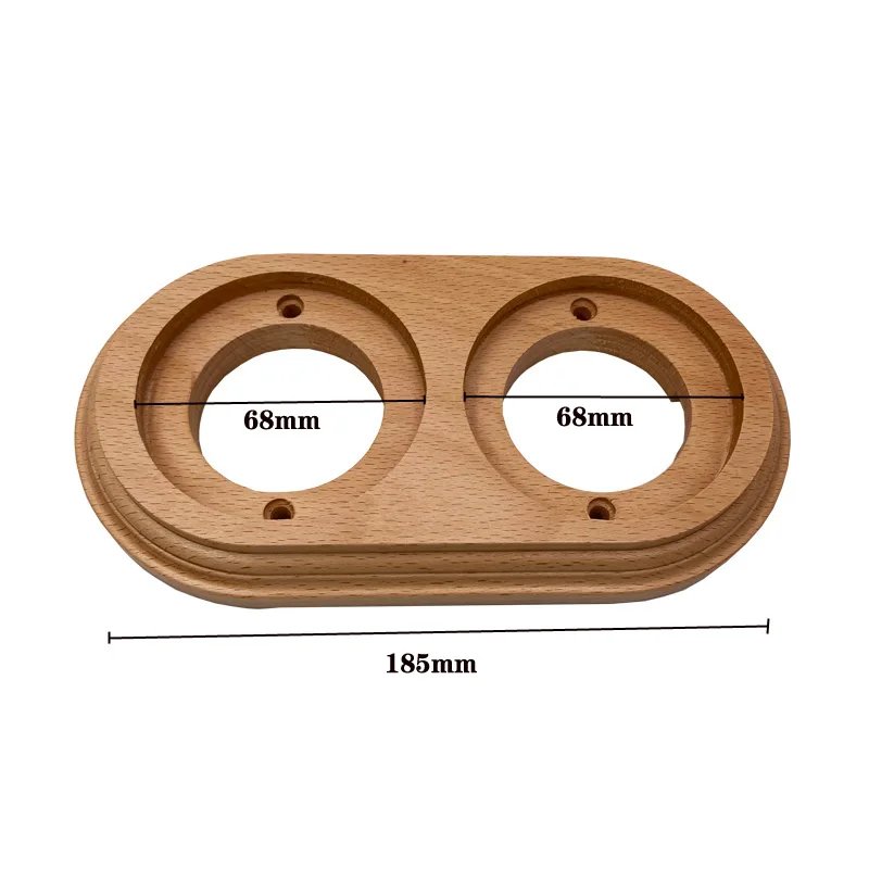 2-hole wooden base