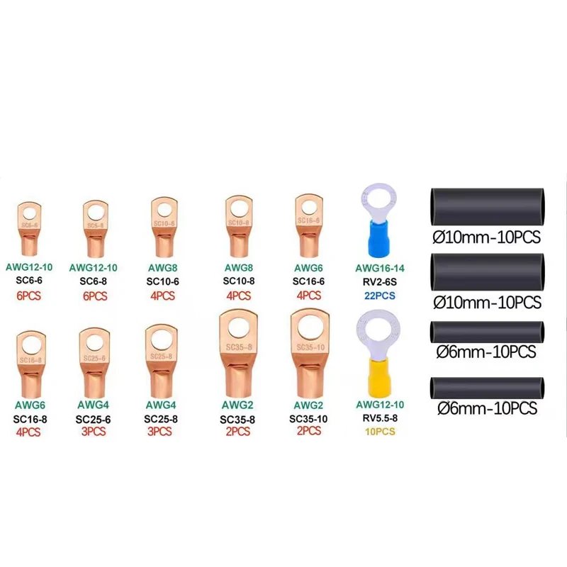 110PCS gold