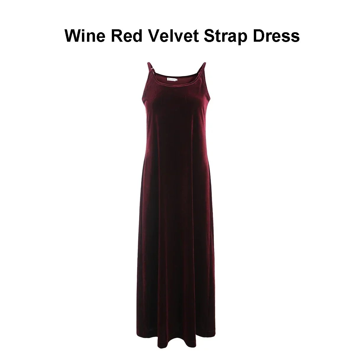 W-Red Strap Dress