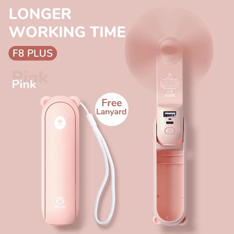 4500mAh pink F8X