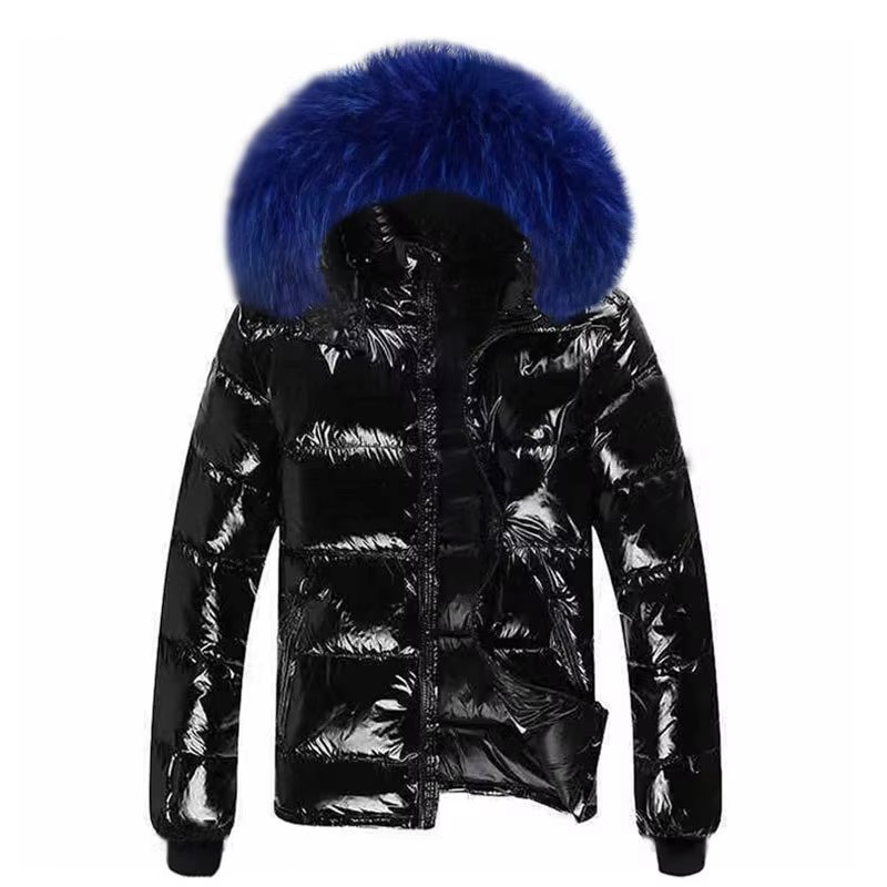 Autumn Jacket for Woman 2024 New Fashion Coat Female Glossy Waterproof Winter Hooded Jacket Plus Size 6XL Down Parkas Snow Wear