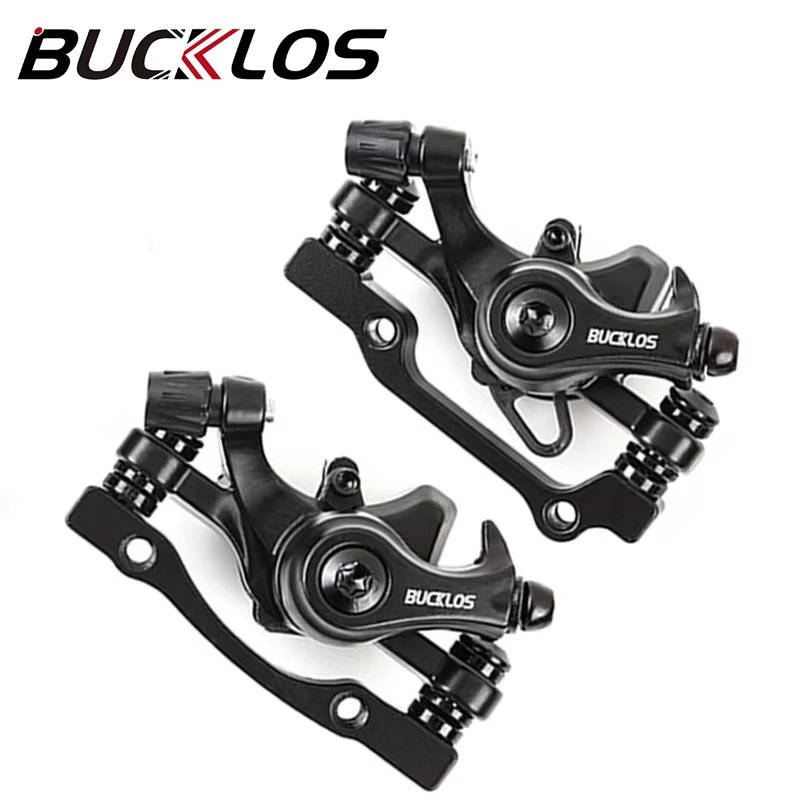 BUCKLOS Bicycle Brake Caliper Aluminum Alloy Mechanical Brake Calipers Road Mountain Bike Disc Brake Caliper Bicycle Accessories