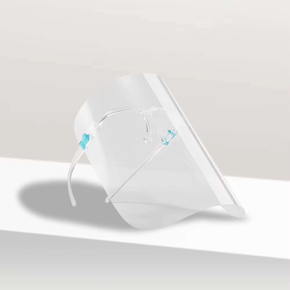 Transparent Safety and sanitary mask face shield face cover