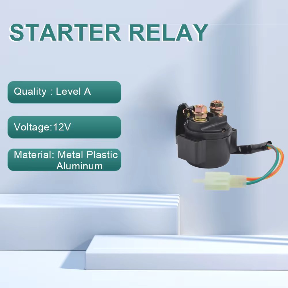 Motorcycle Starter Relay Solenoid Ignition Switch For HYOSUNG GV125 GT125 GT125R GV250 GT250 GT250R GV650 GT650 GV700 GT650R