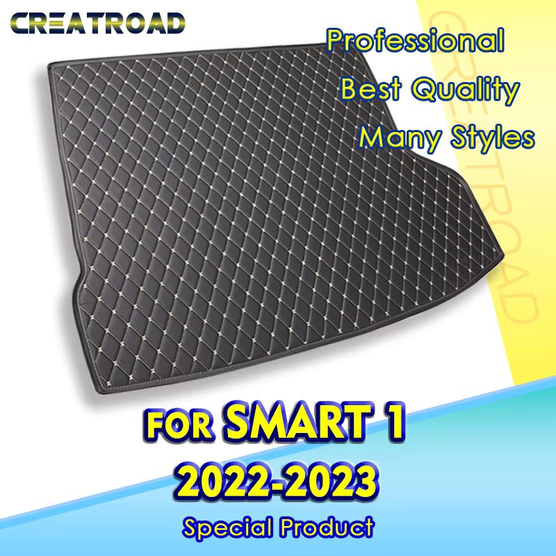 Car Trunk Mat For Smart 1 2022 2023 Custom Car Accessories Auto Interior Decoration