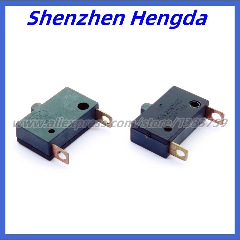 2PCS Normally Closed Micro Switch 2-Pin V000816 10A 250VAC Hair dryer Small Power Button Switch