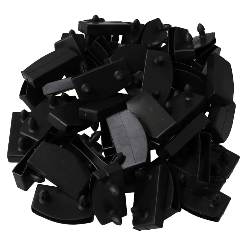 10PCS Plastic End Caps Side and Center Bed Slats Holders Connector Securing Accessories For Wooden Single Double King Size Beds