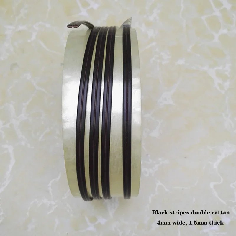 Black double rattan