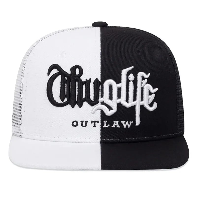 White and Black Mesh