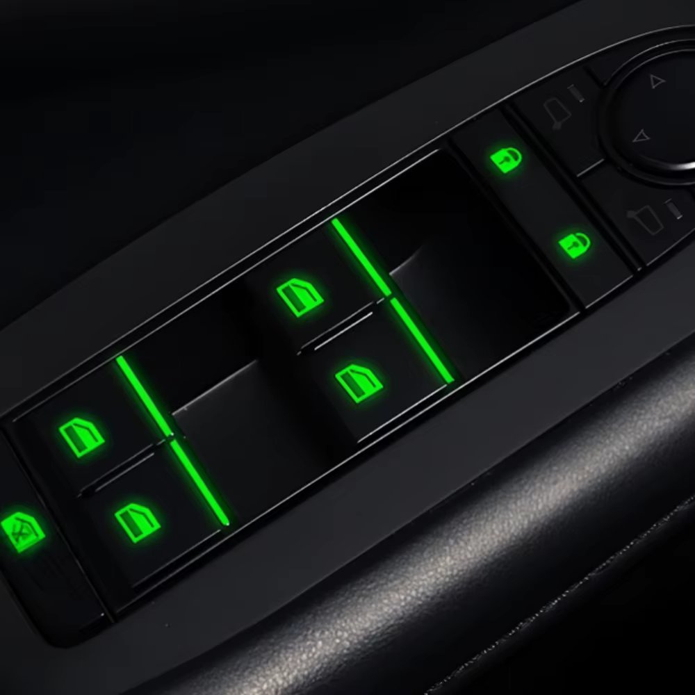 Door button identification luminous sticker 4P AC-D03