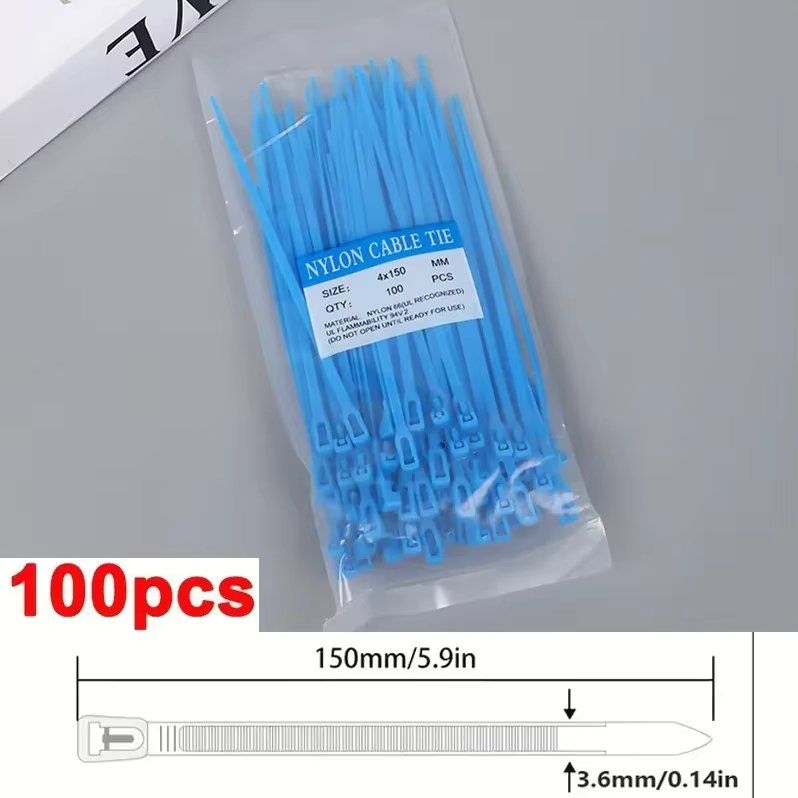 100pcs Blue