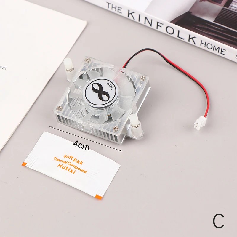 New 1Pc 55mm 12V PC Computer Laptop CPU VGA Video Card Cooler Cooling Fan Heatsink Ball Graphics Card Fan Accessories