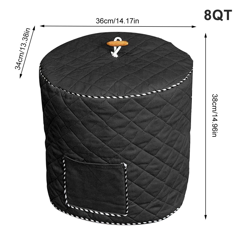 Anti Static Dust Cover 6Qt 8Qt Wrap Reusable Accessories Decorative Home Use Pressure Cookers Dust Cover Lining Interior