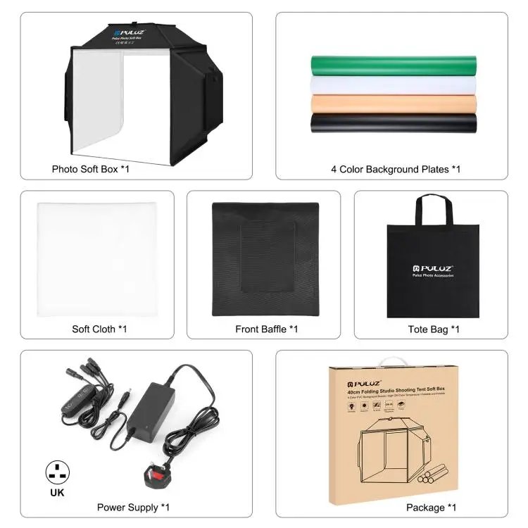 UK Plug soft box