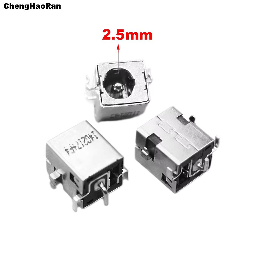 2pcs New Silver DC Power Jack Charging Port Socket Connector For ASUS X53S X54 X54C X54L A53S A53SV A53TA