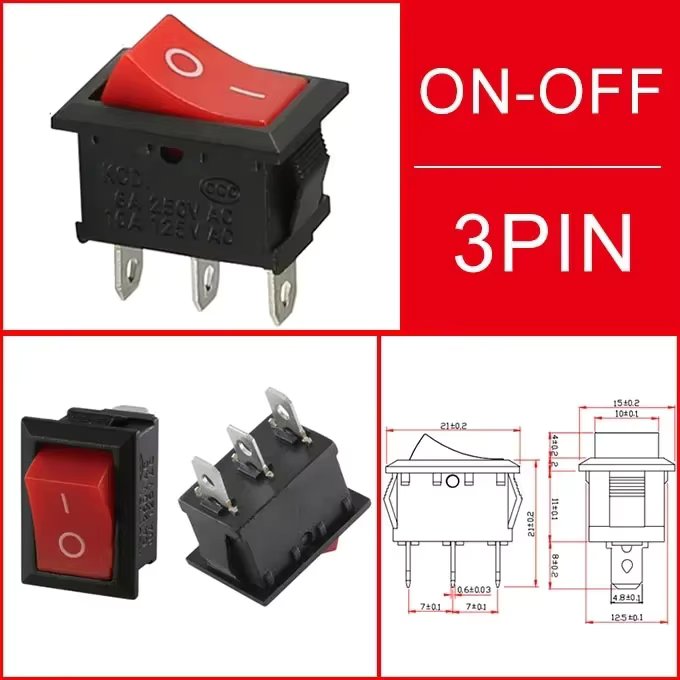 Red 3Pin