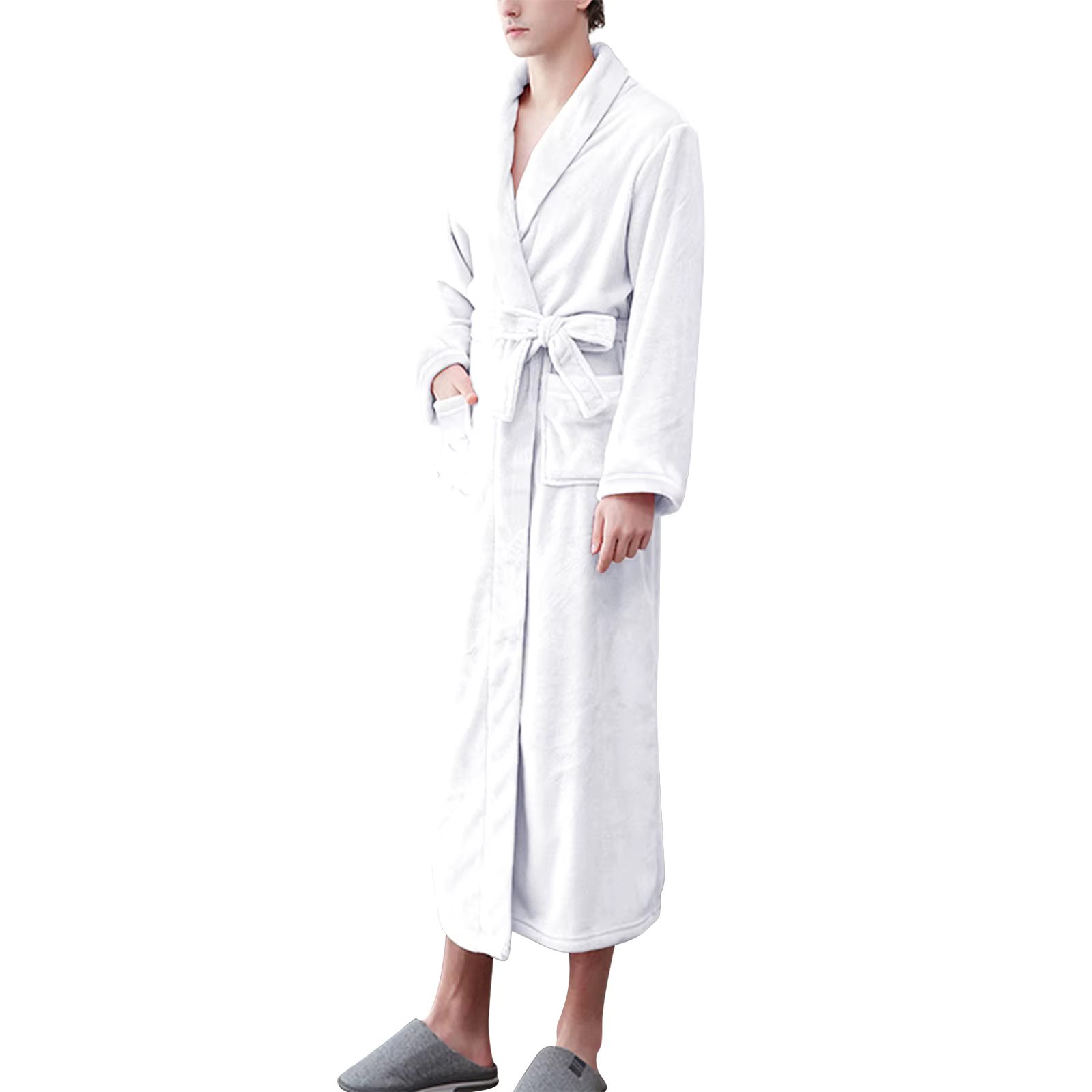 100％ Cotton Bathrobe For Men Long Thick Absorbent Terry Bath Robe Kimono Men Towel Bathrobe Plus Sleepwear Women Dressing Gown