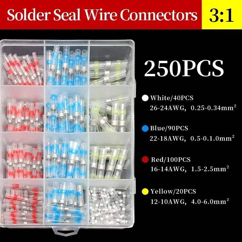 250pcs with box