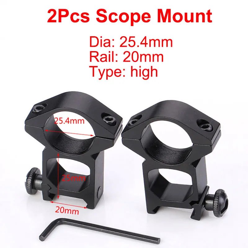 Dia 25 Rail 20mm Hig
