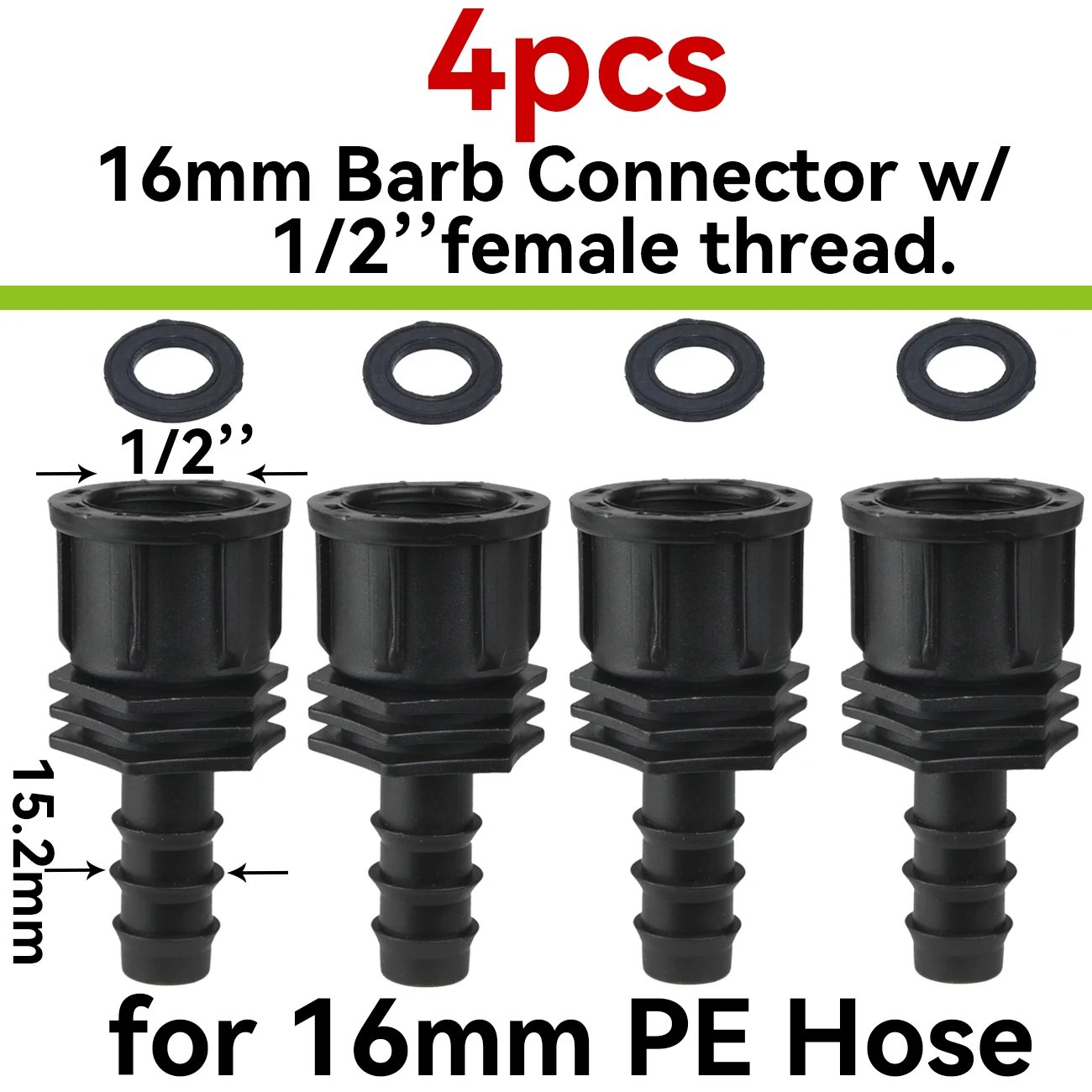 A-16mm-1I2inch-4pcs