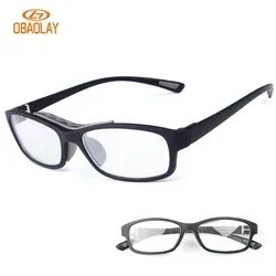 OBAOLAY Anti Impact Basketball Football Outdoor Sports Glasses PC Lens Volleyball Glasses with Adjustable Strap Mens Sunglasses
